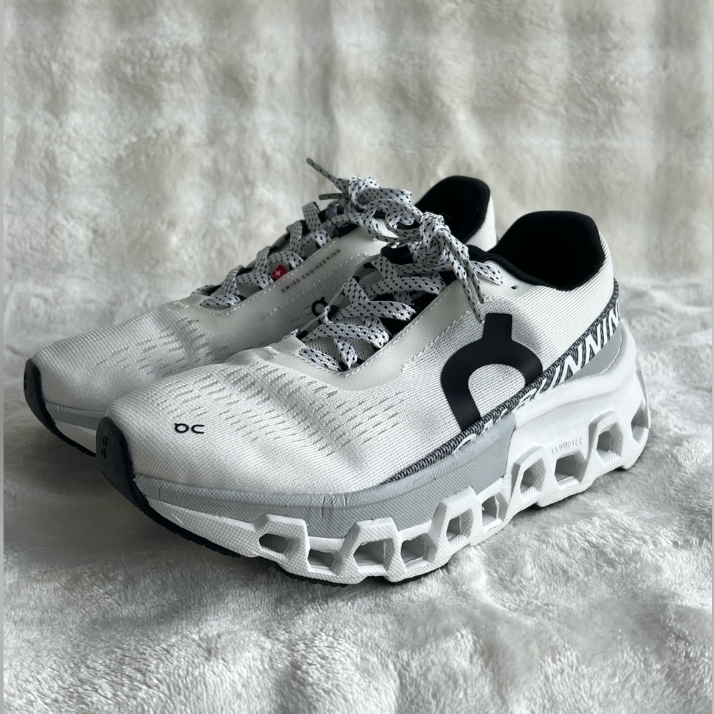 Brand New without box On Running Cloud Monster 2 Sneaker black white